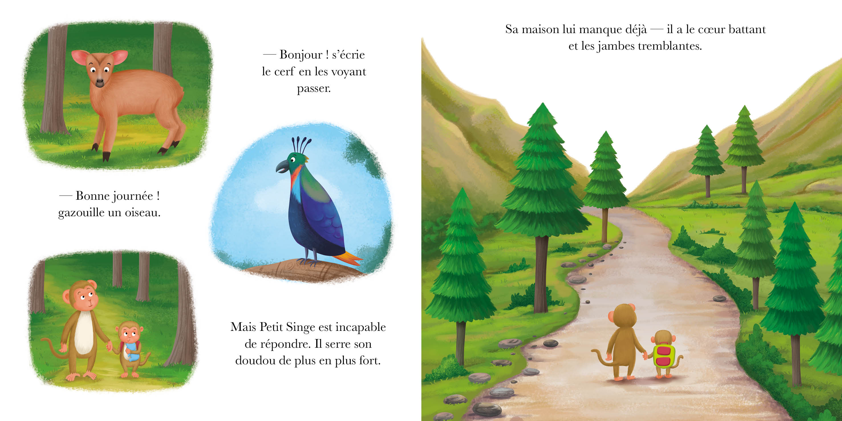 PETIT SINGE EST TRISTE