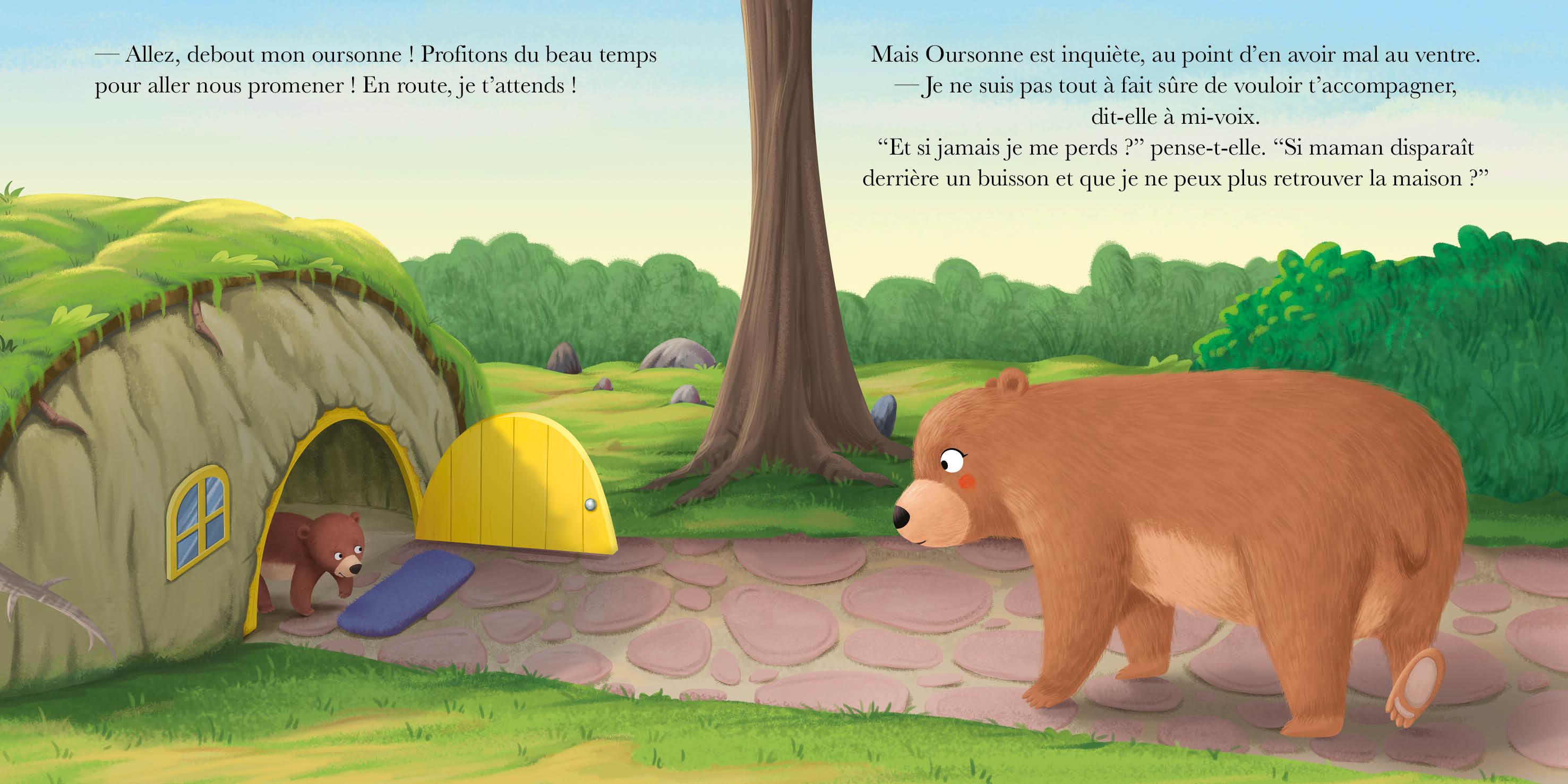 OURSONNE EST INQUIETE