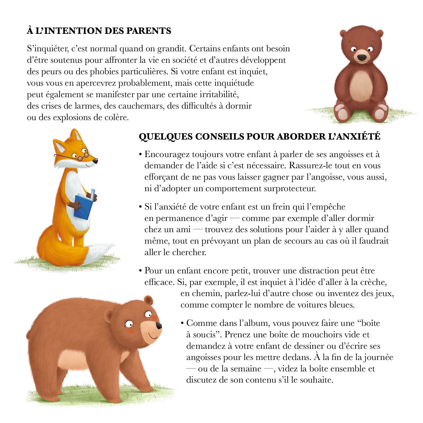 OURSONNE EST INQUIETE