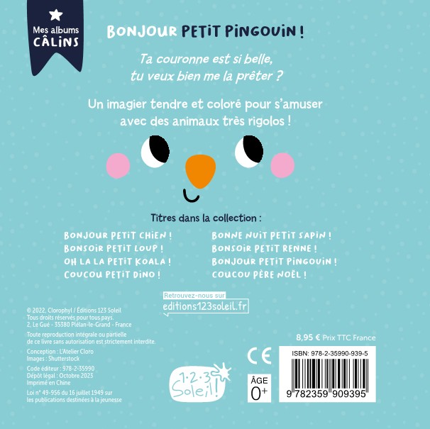 BONJOUR PETIT PINGOUIN