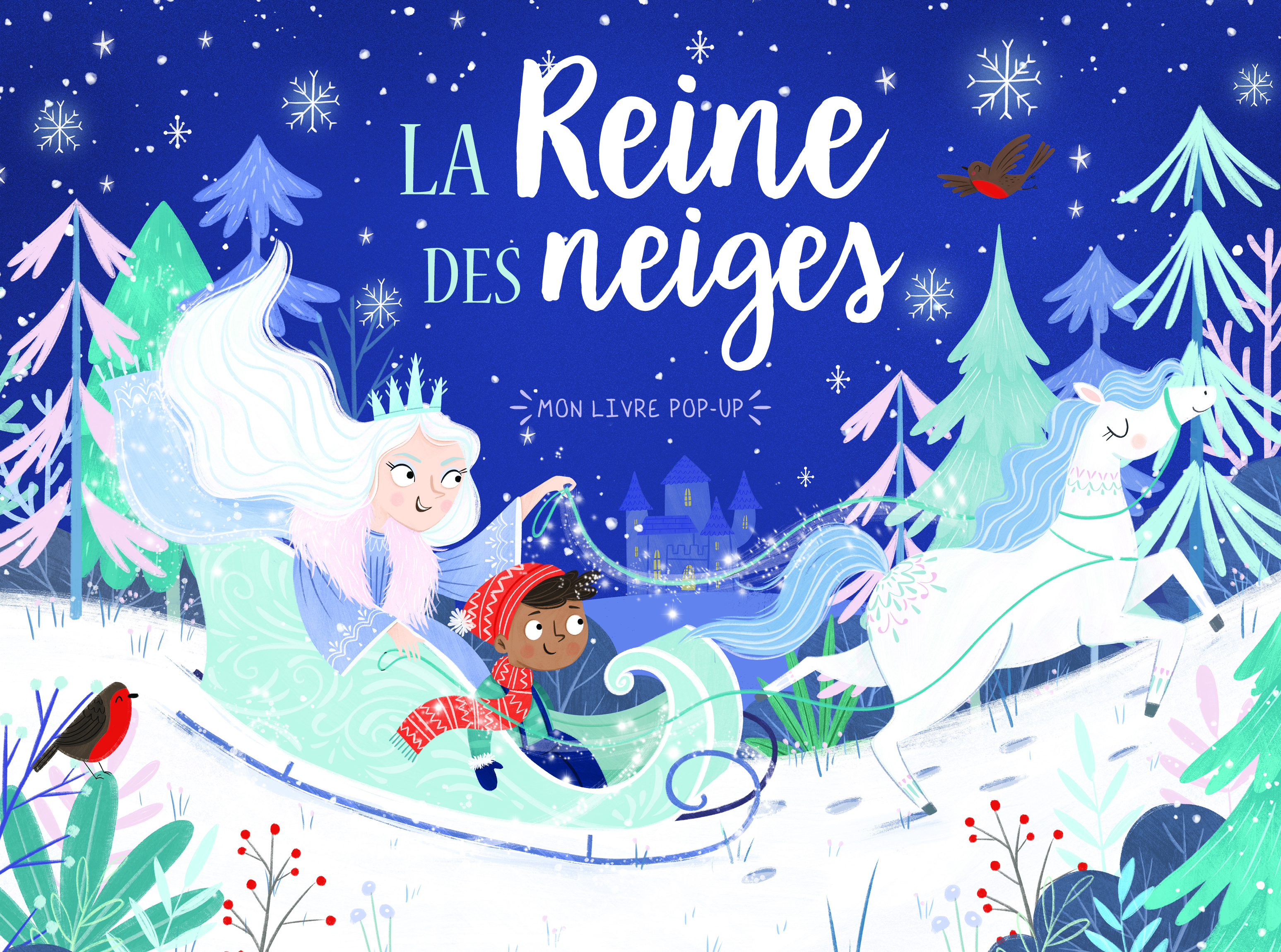 MON LIVRE POP-UP - LA REINE DES NEIGES MON LIVRE POP-UP - LA REINE DES NEIGES