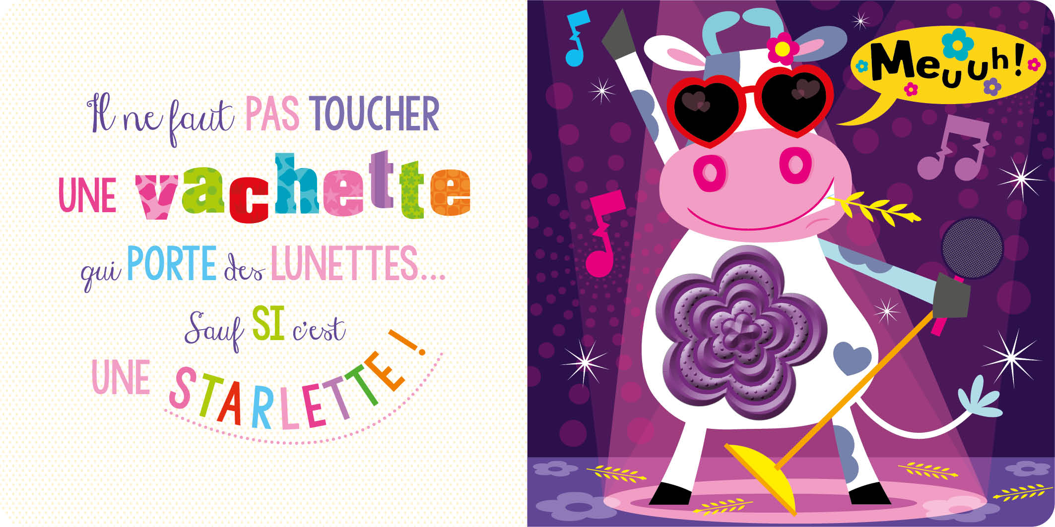 IL NE FAUT PAS TOUCHER UNE POULETTE QUI CAQUETTE !