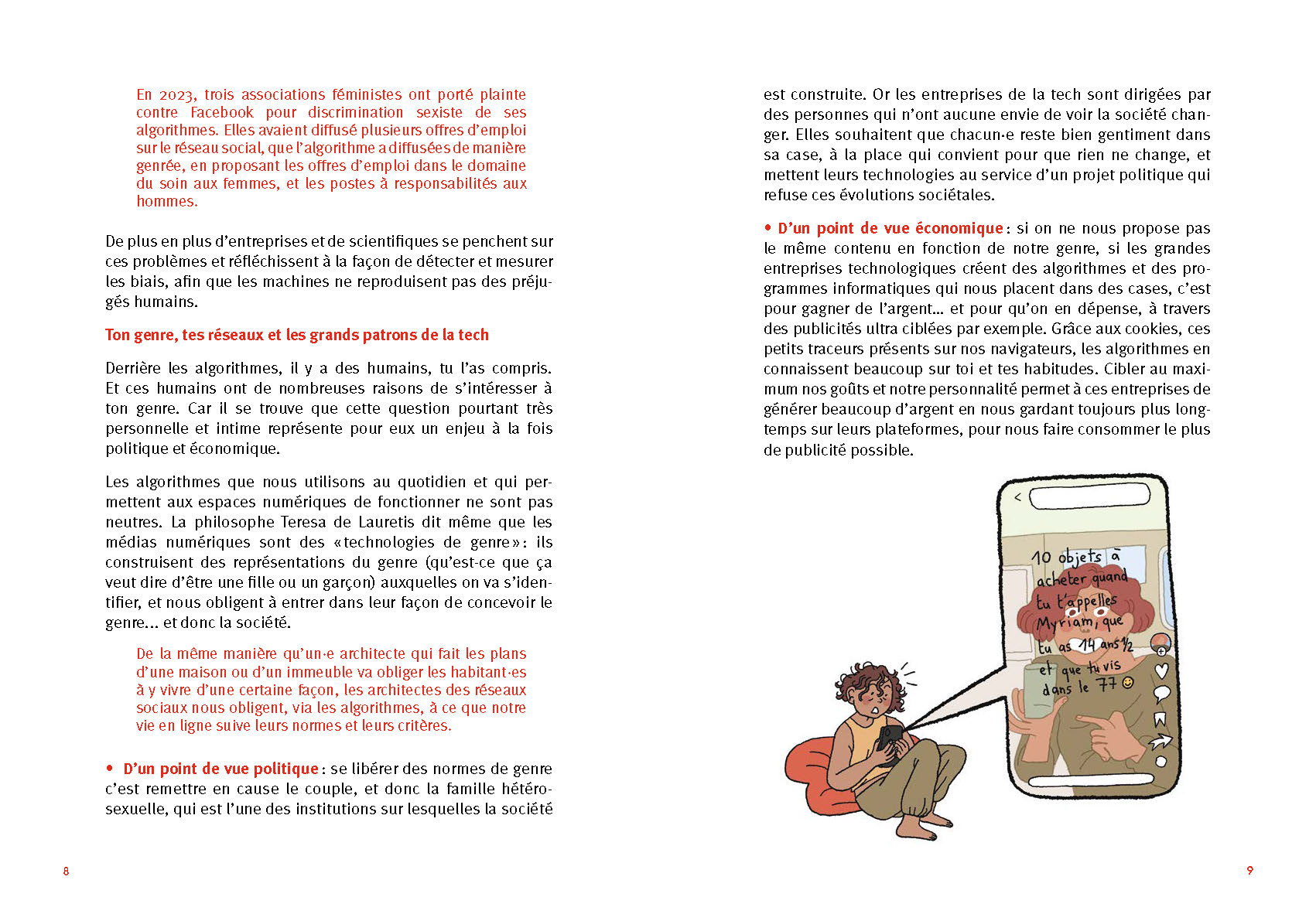 MES RESEAUX, MON GENRE ET MOI