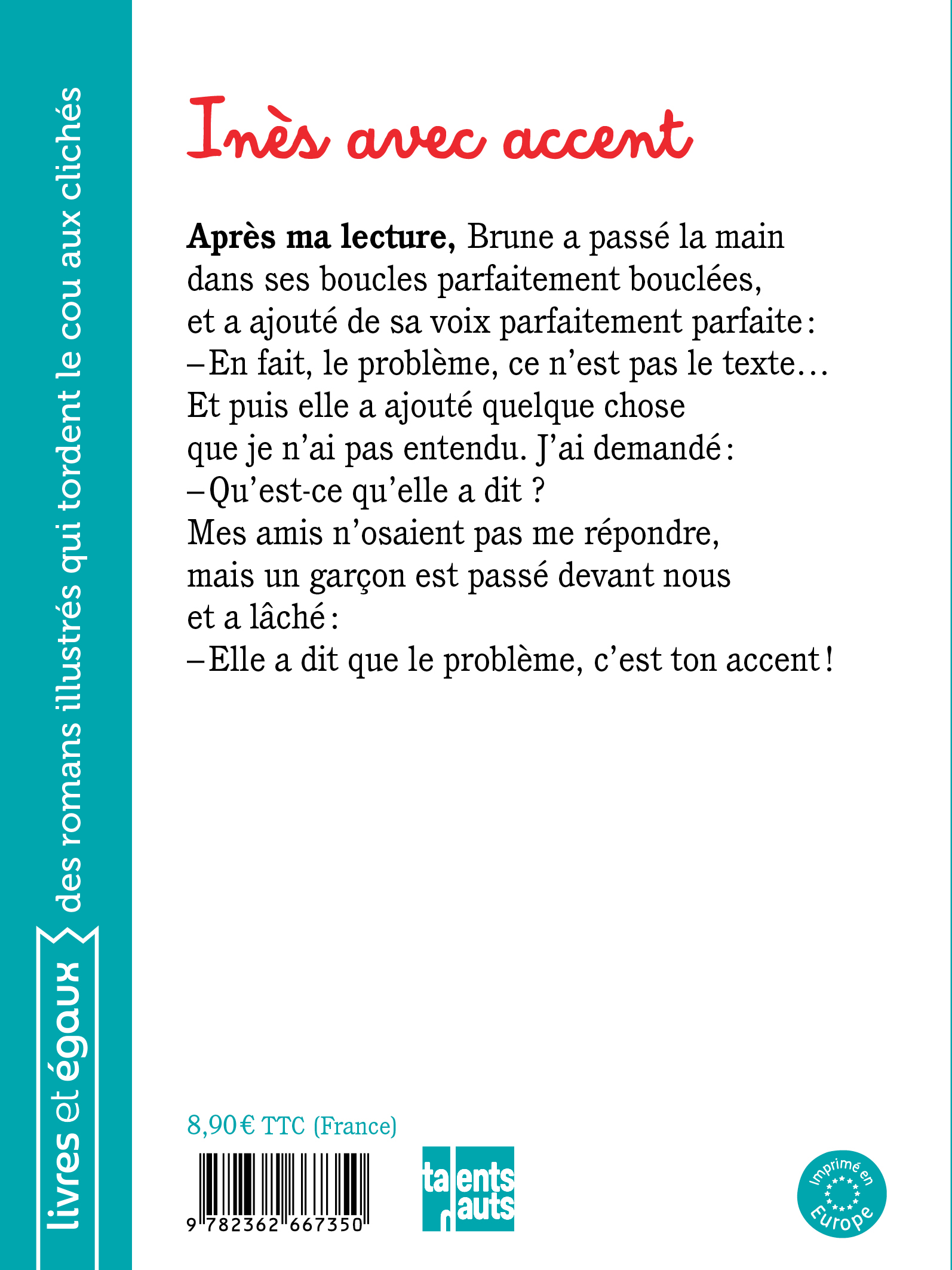 INES AVEC ACCENT