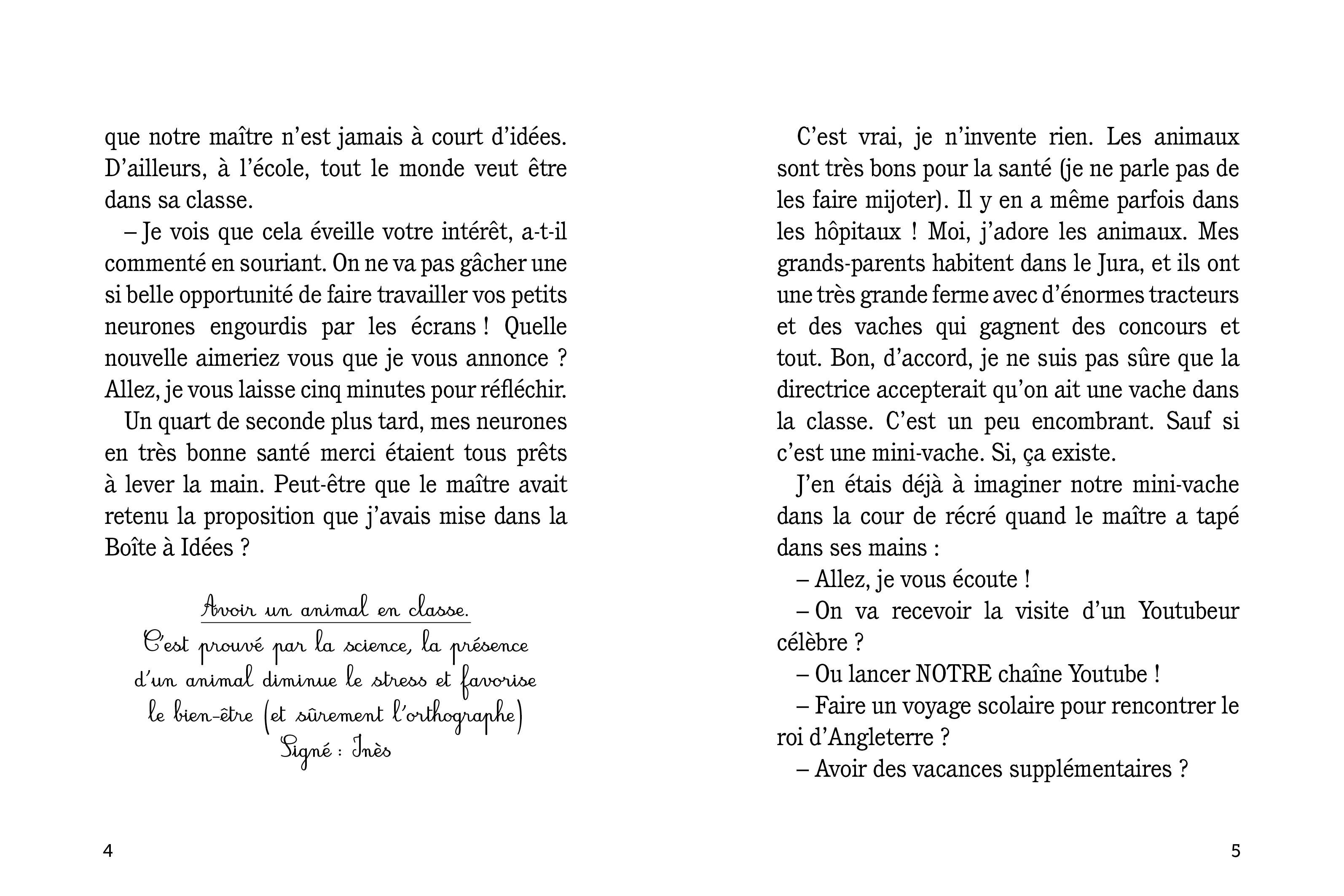 INES AVEC ACCENT