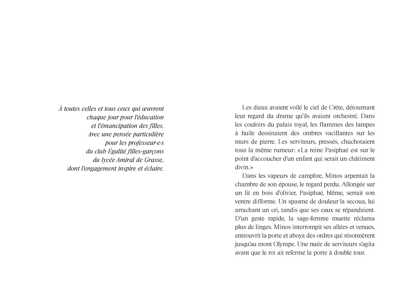 ARIANE, LA REBELLION D