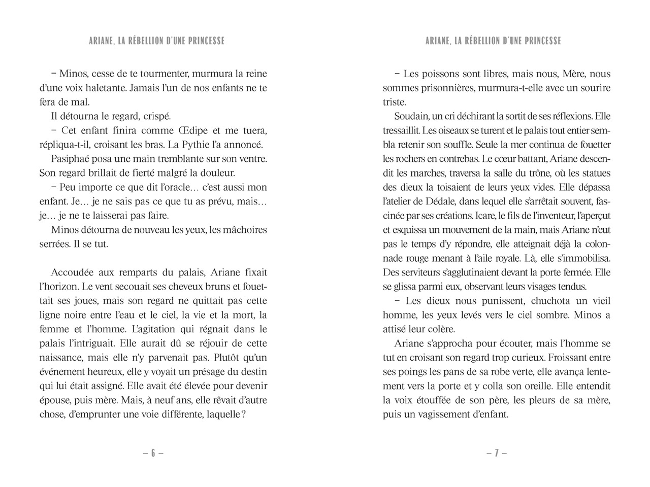 ARIANE, LA REBELLION D