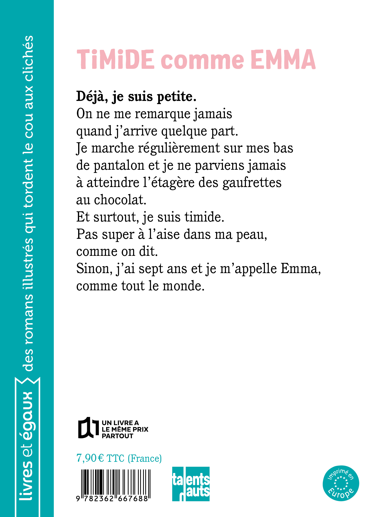 TIMIDE COMME EMMA 