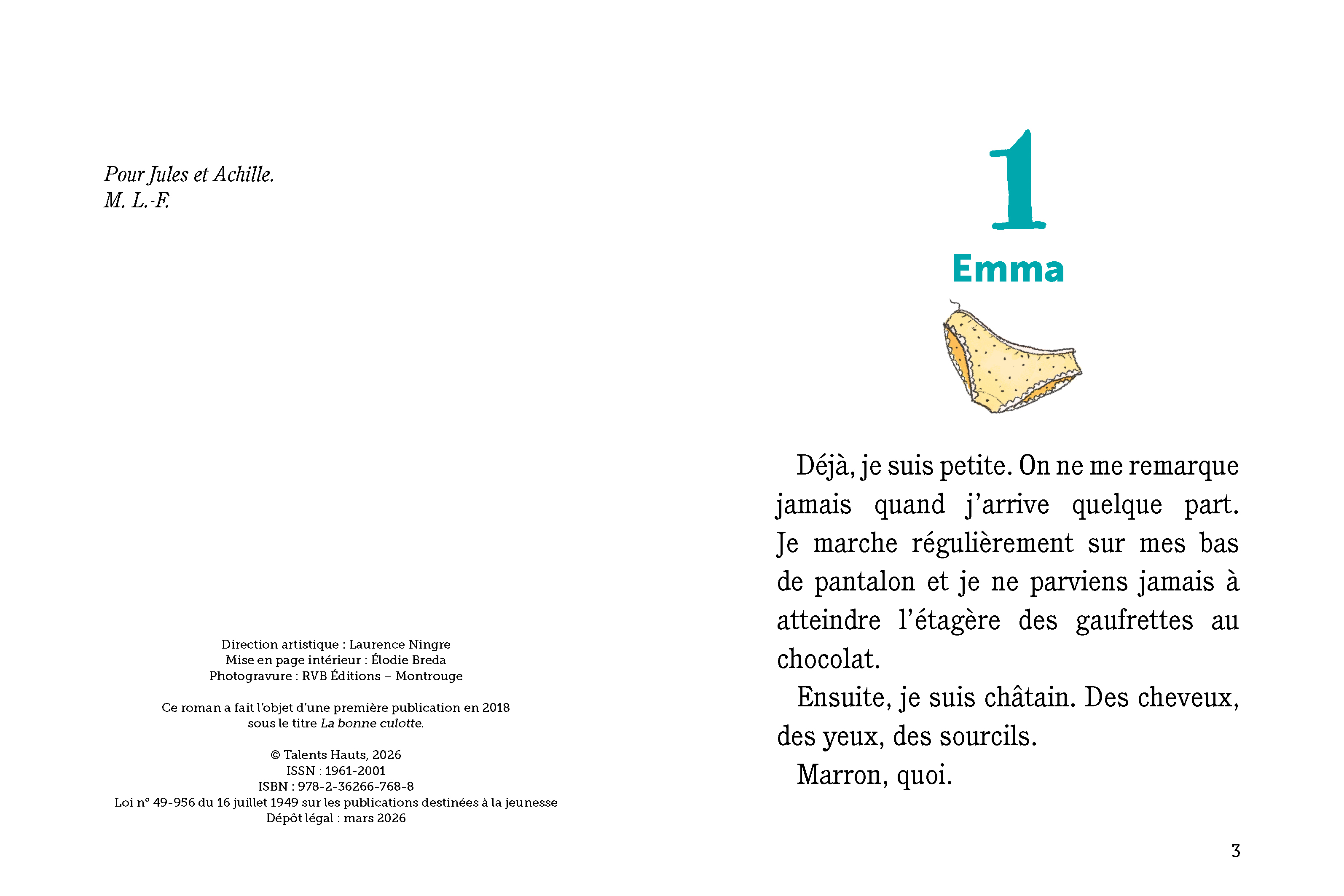 TIMIDE COMME EMMA 