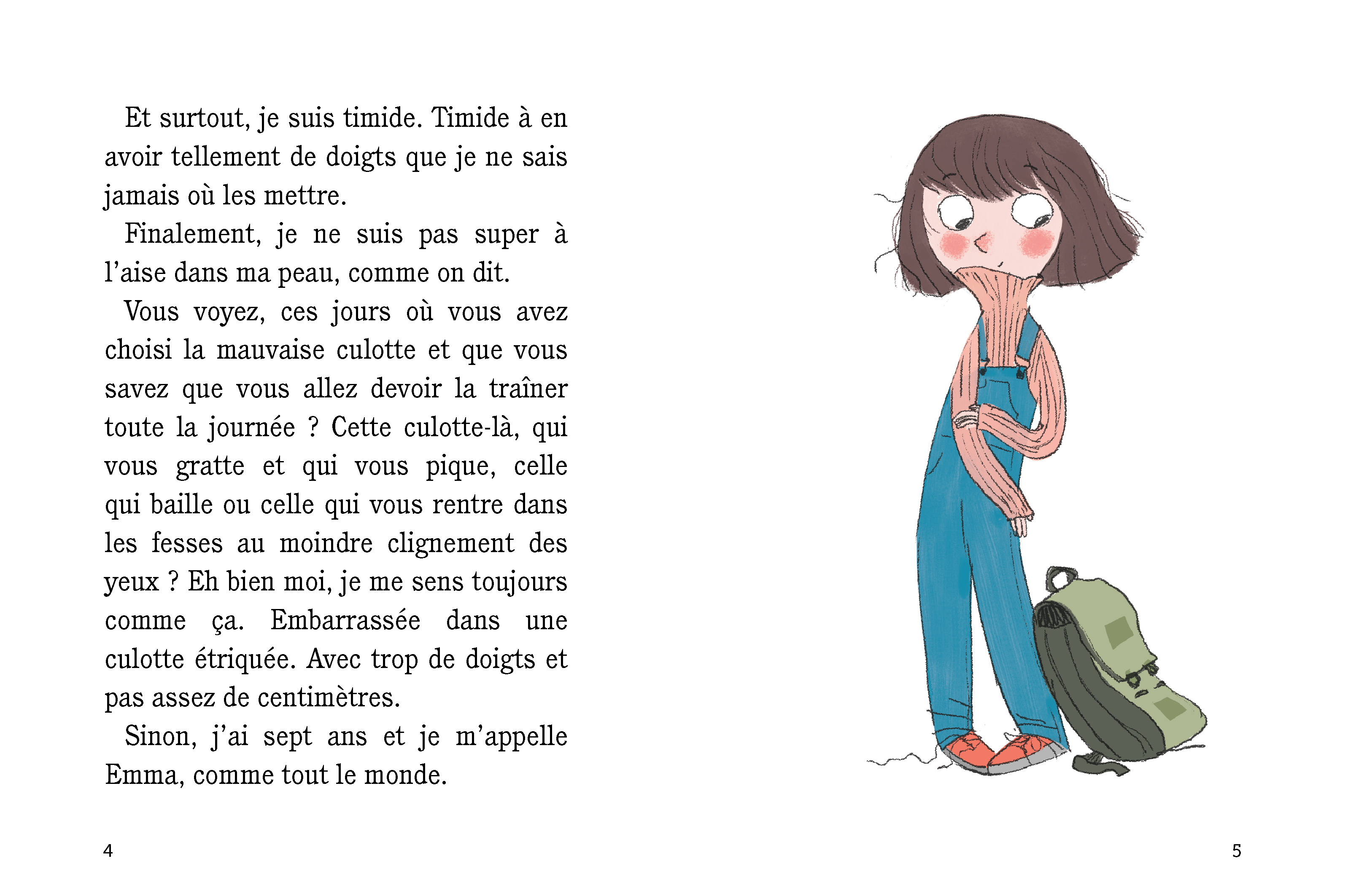 TIMIDE COMME EMMA 