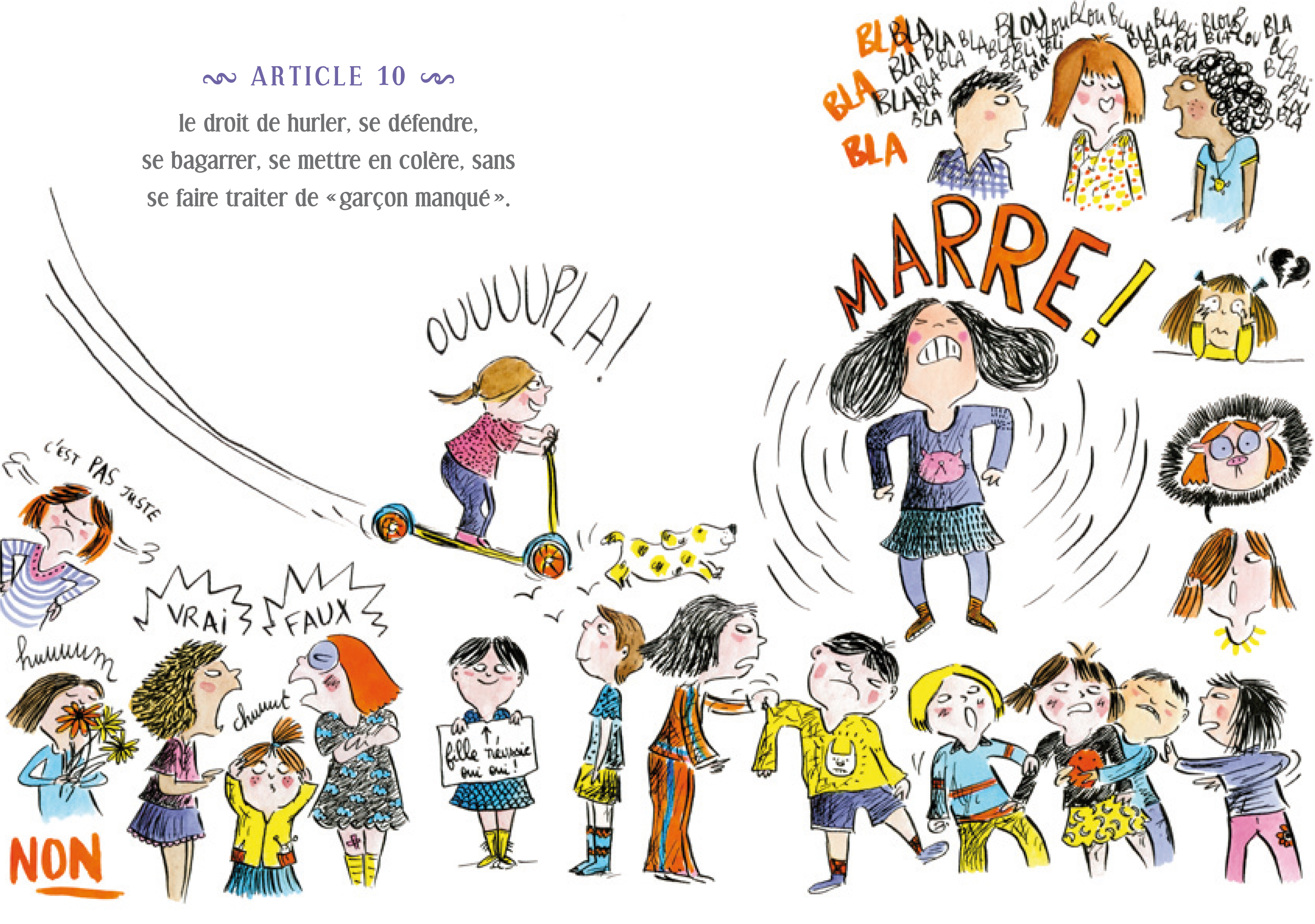 LA DECLARATION DES DROITS DES FILLES