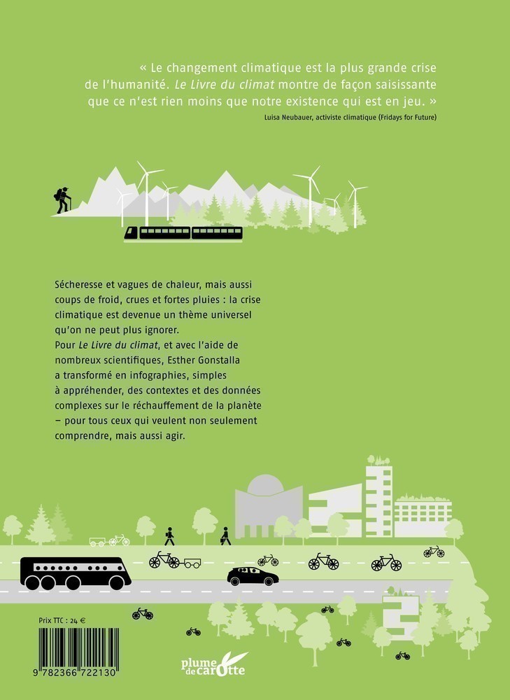 LE LIVRE DU CLIMAT : TOUT CE QUE VOUS DEVEZ SAVOIR EN 50 INFOGRAPHIES