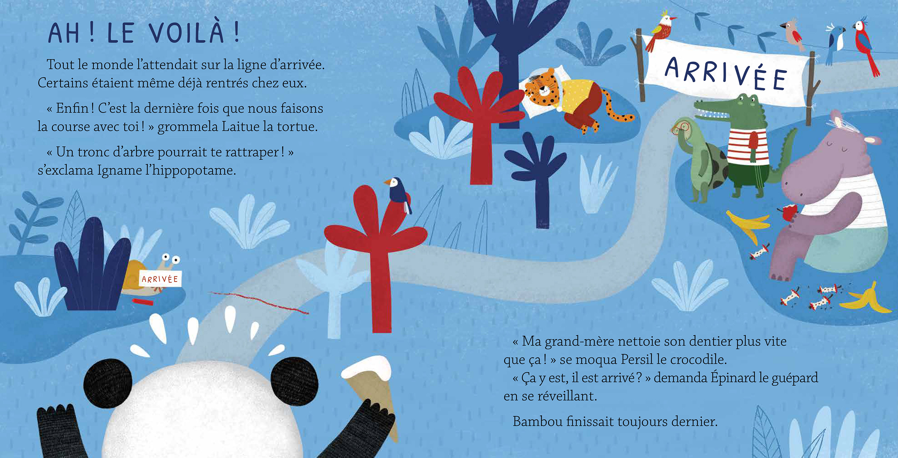 NE TE PRESSE PAS, PETIT PANDA !