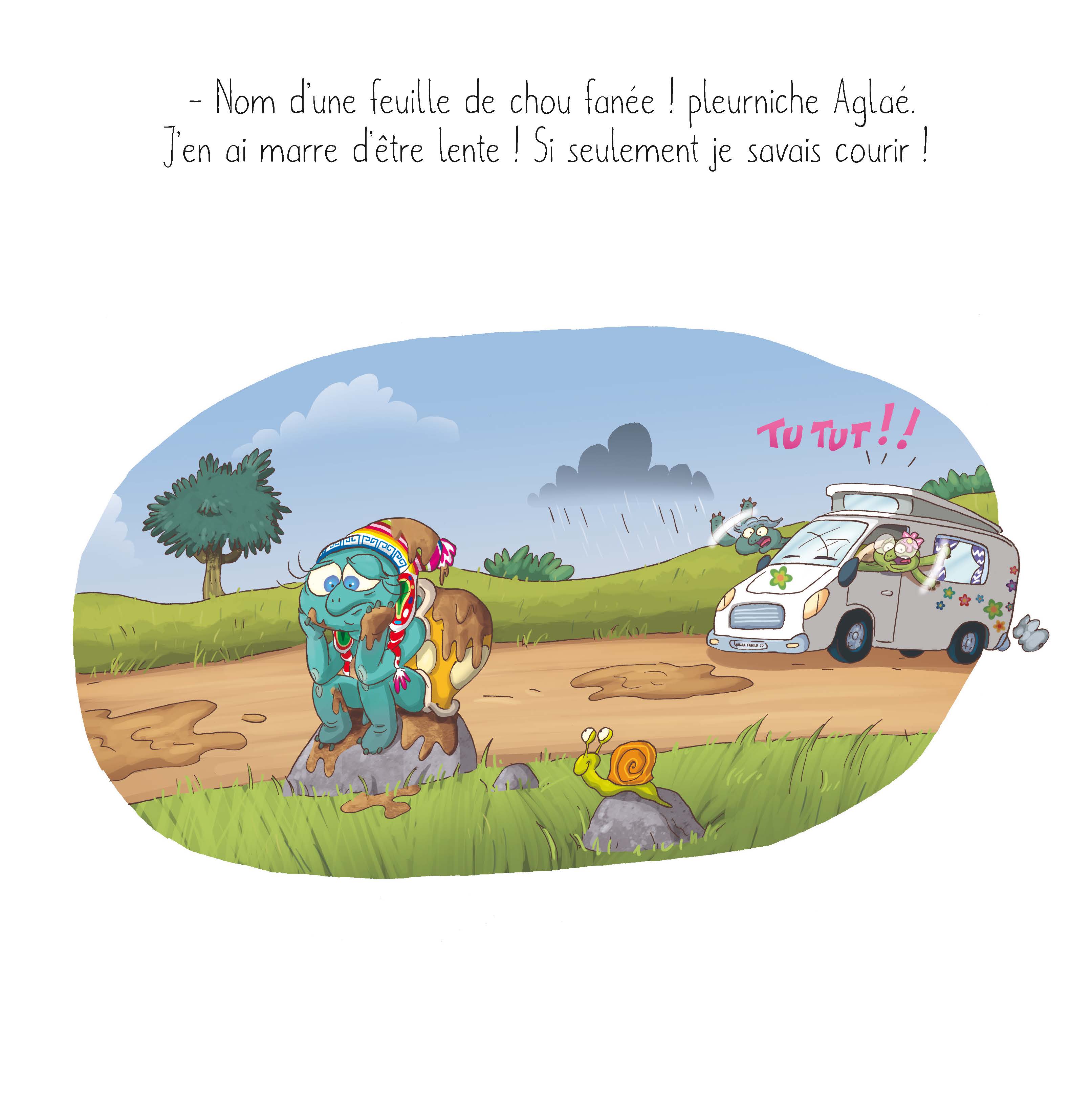 LA TORTUE QUI N