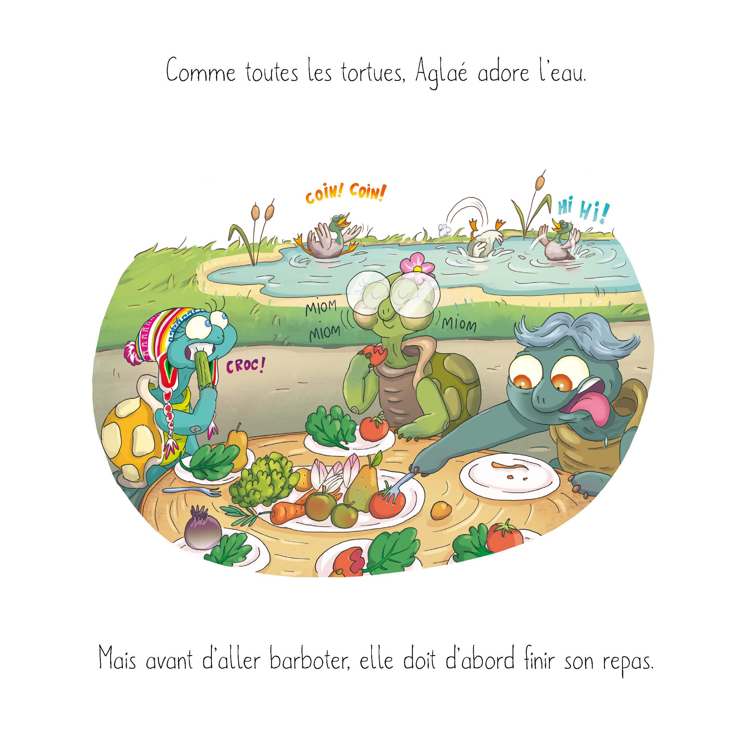 LA TORTUE QUI N