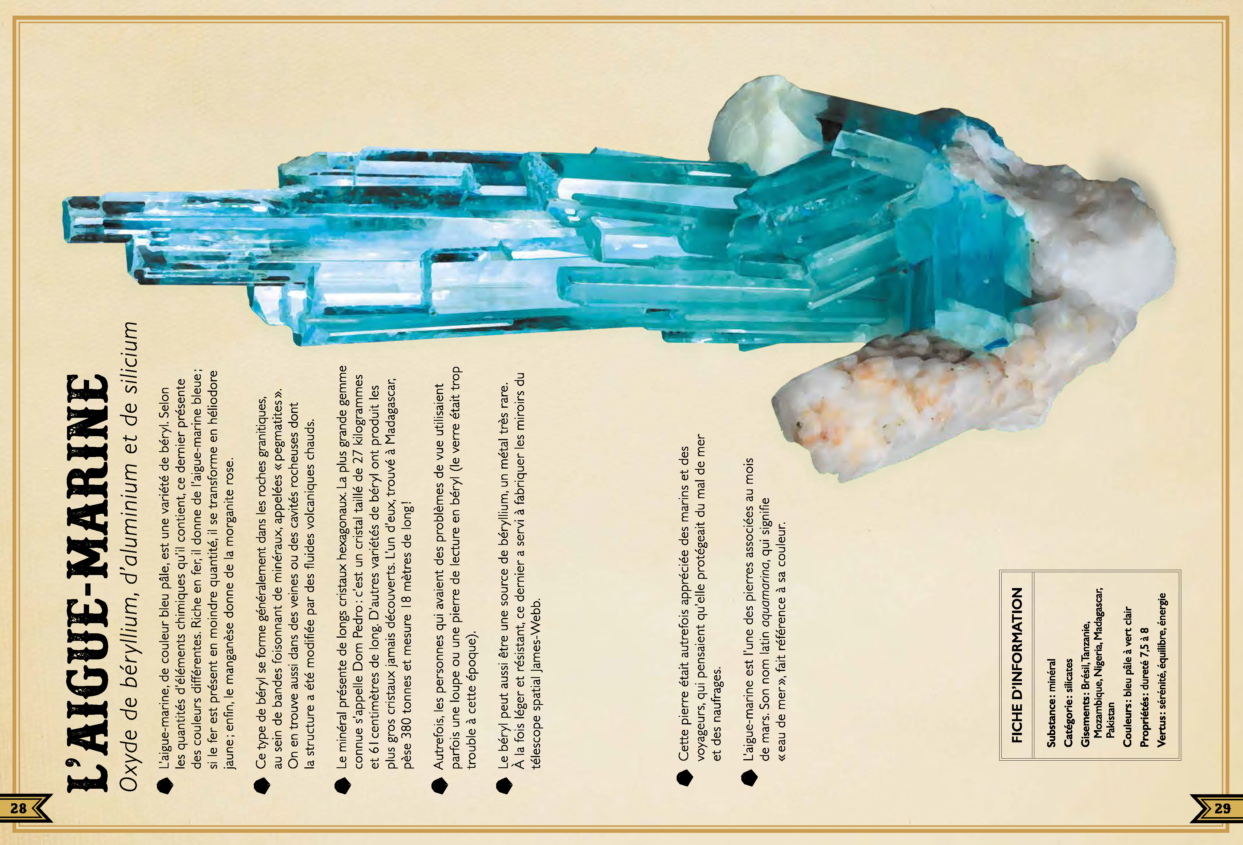 LE LIVRE EXTRAORDINAIRE DES PIERRES ET MINERAUX