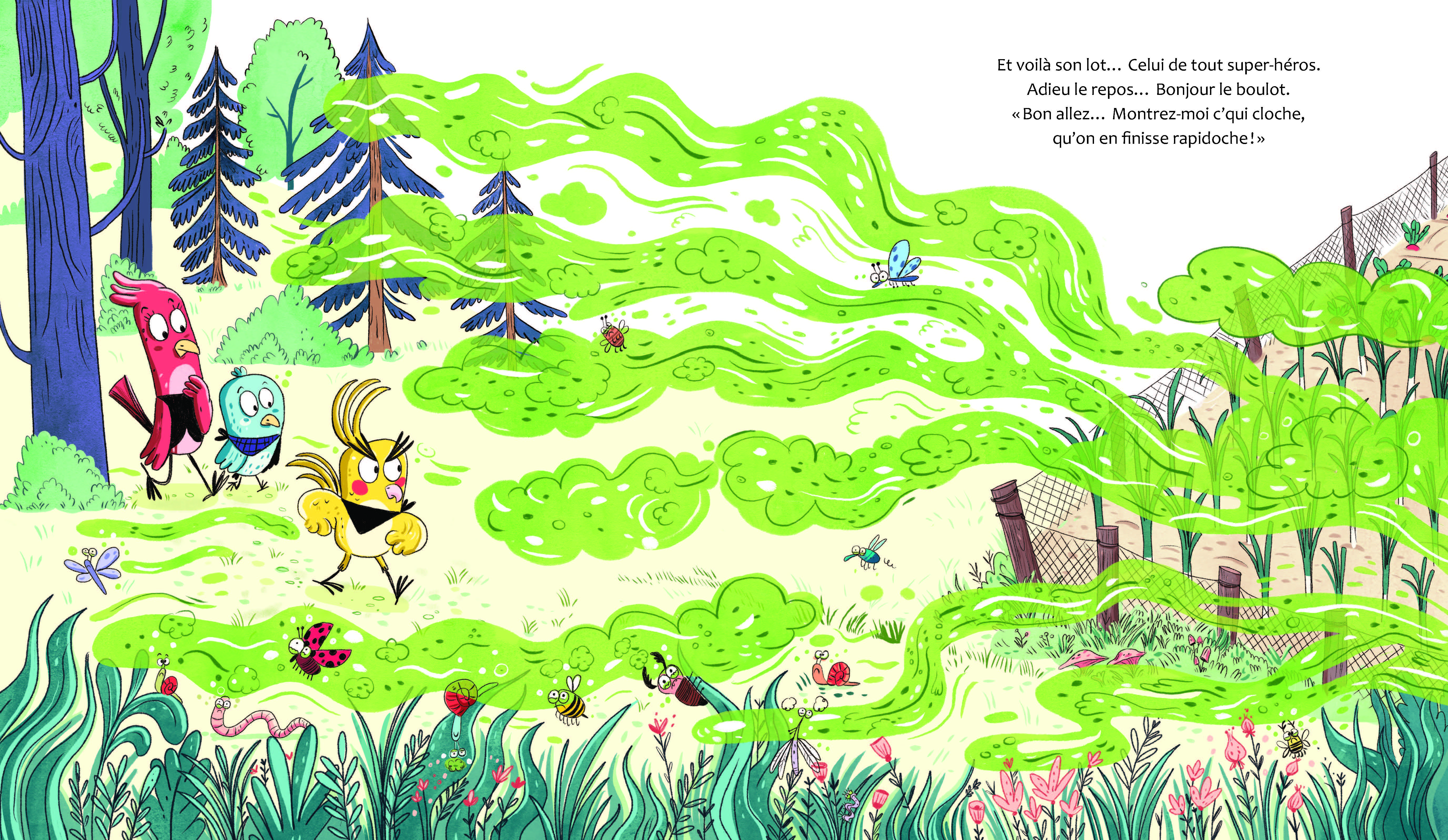 SUPER SIMONE SAUVE LES OISEAUX