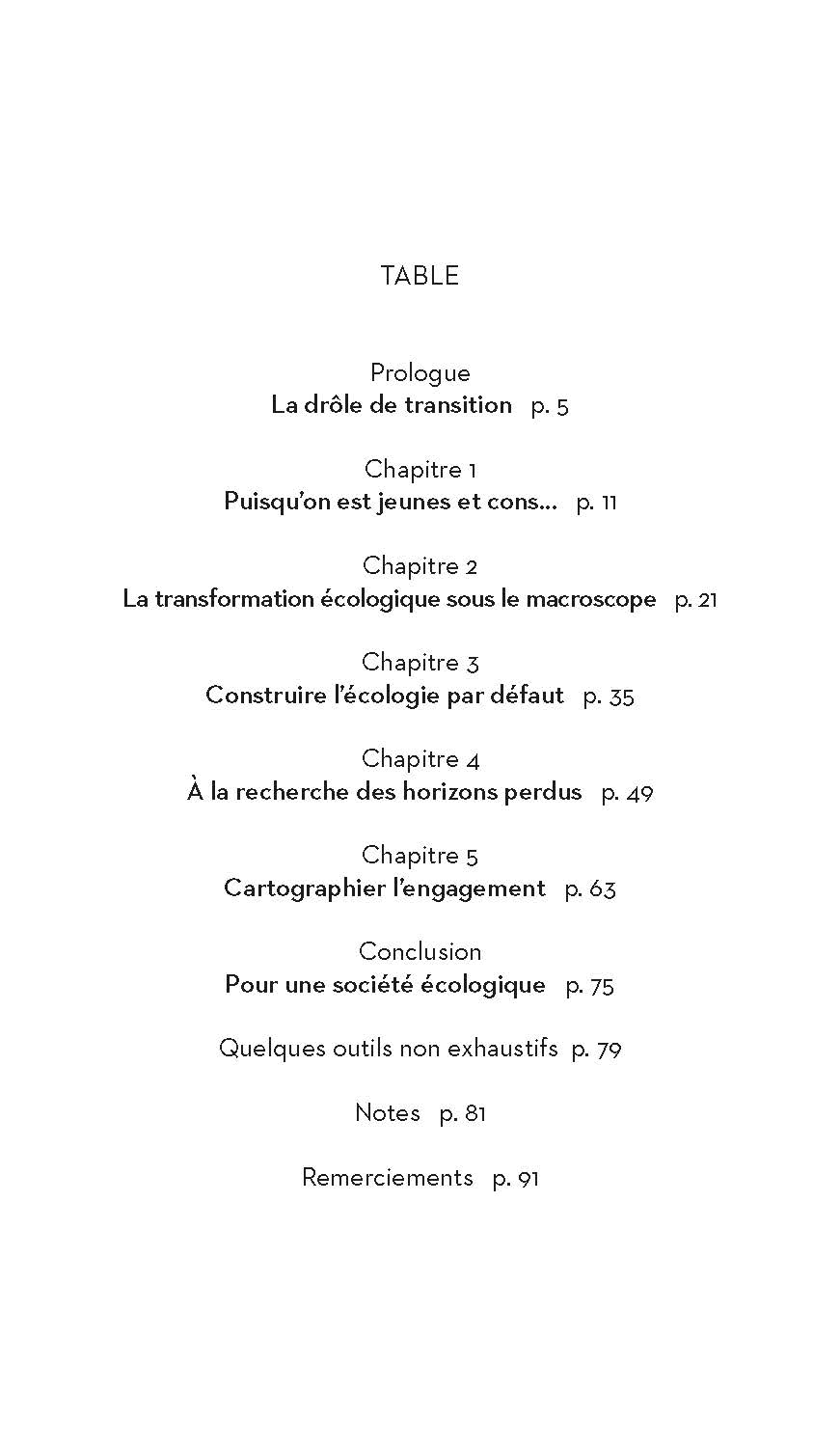 FAIRE ECOLOGIE ENSEMBLE : LA GUERRE DES GENERATIONS N