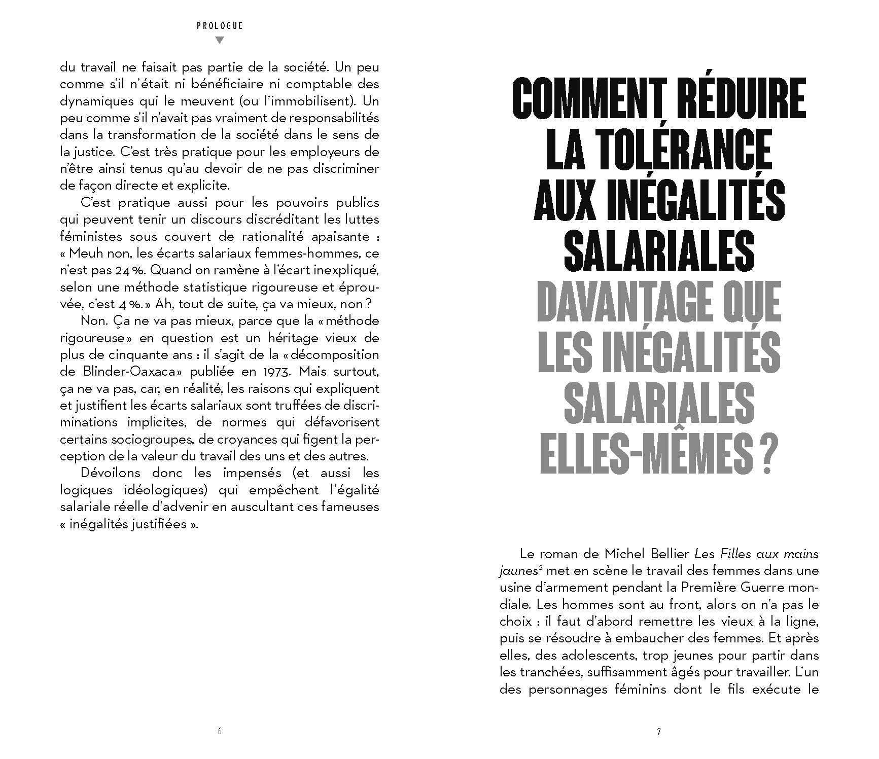 LES INEGALITES JUSTIFIEES - COMMENT MOINS PAYER LES FEMMES E