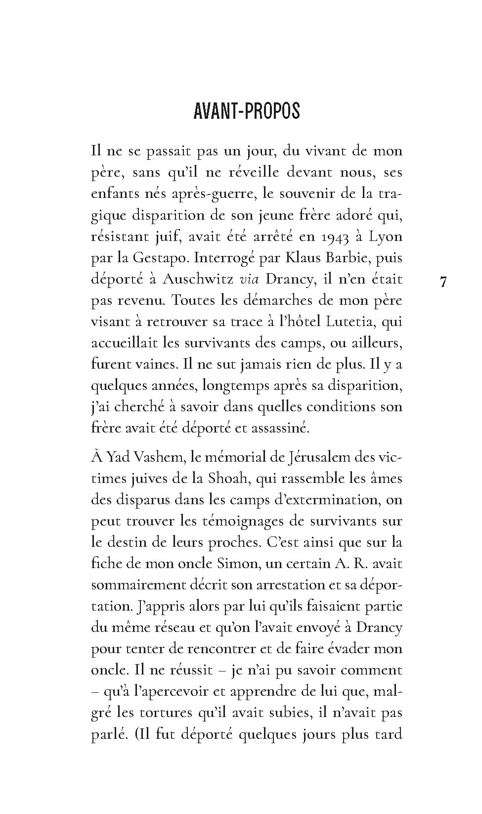 CEUX DU LUTETIA - DES MOTS POUR DIRE LA SHOAH