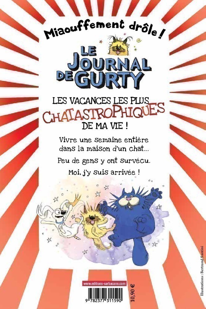 LE JOURNAL DE GURTY T5 (VACANCES CHEZ TETE DE FESSES)