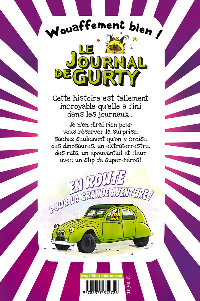 LE JOURNAL DE GURTY T6 (MES BEBES DINOSAURES)