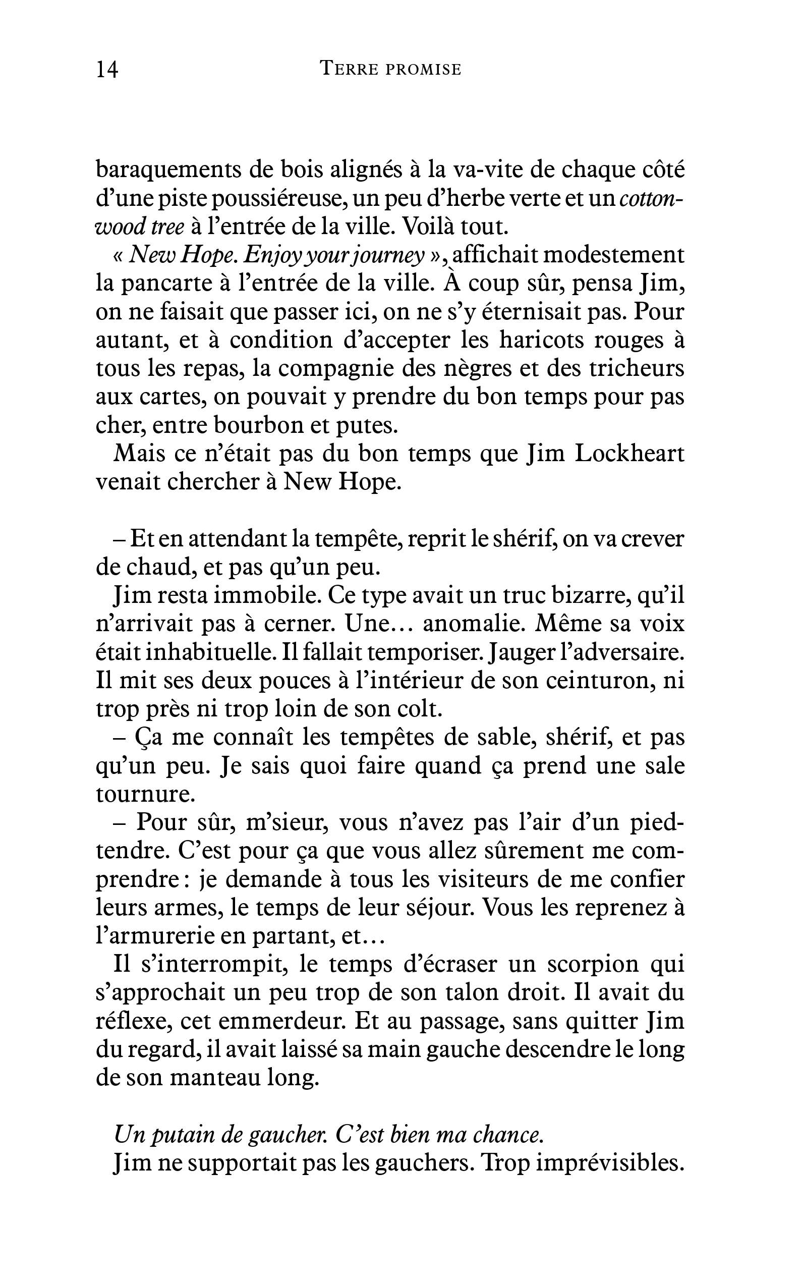 TERRE PROMISE