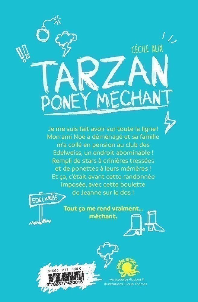 TARZAN, PONEY MECHANT (NOS AMIES LES SALES BETES T1)