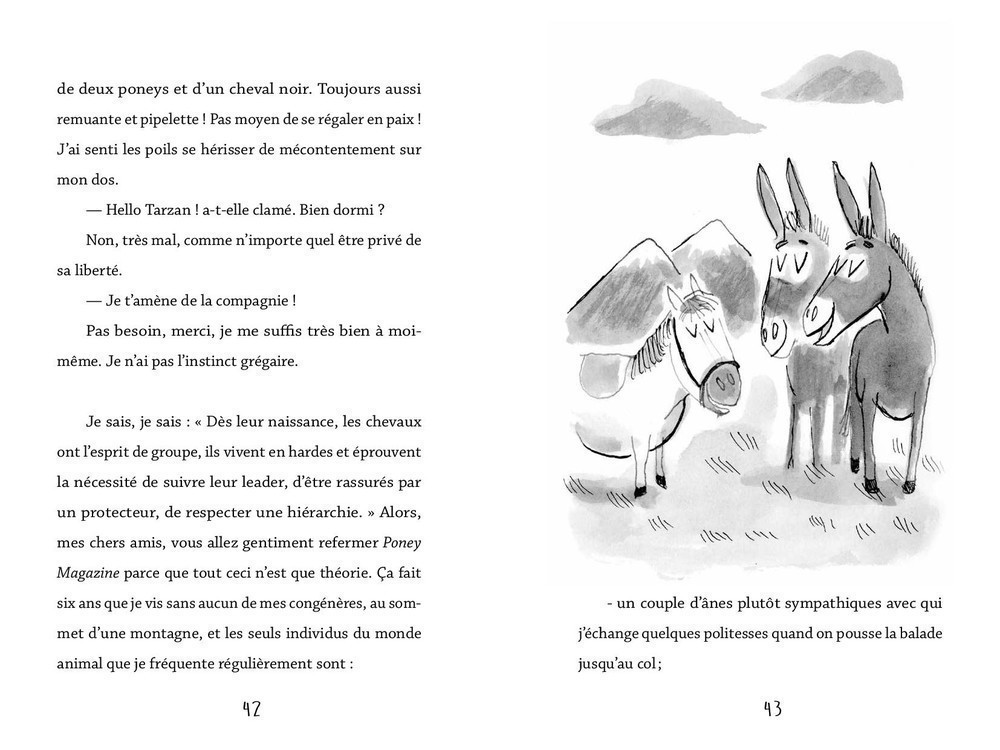 TARZAN, PONEY MECHANT (NOS AMIES LES SALES BETES T1)