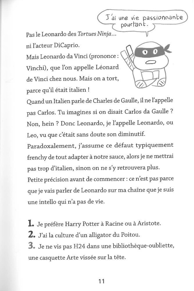 LEONARD DE VINCI VU PAR UNE ADO LEONARD DE VINCI VU PAR UNE ADO