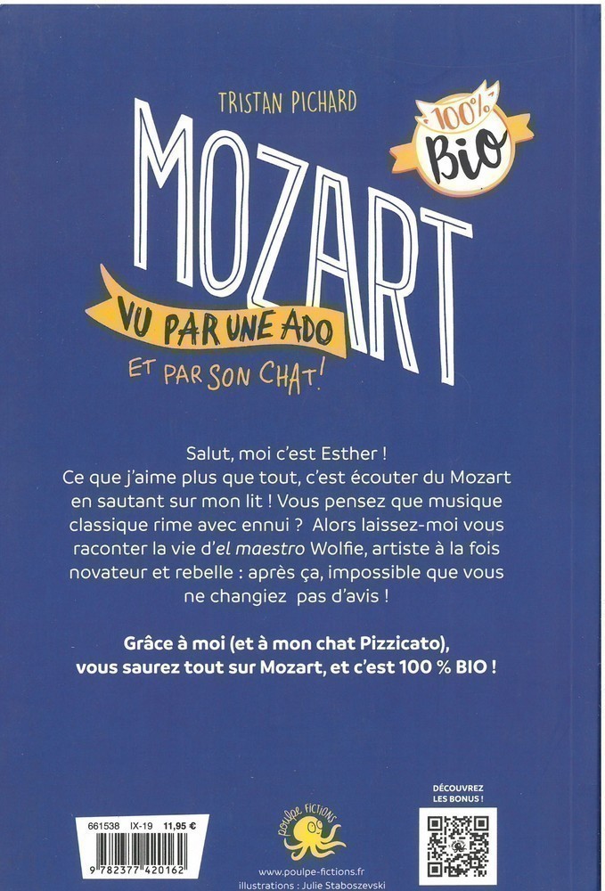 MOZART VU PAR UNE ADO ET PAR SON CHAT ! MOZART VU PAR UNE ADO ET PAR SON CHAT !