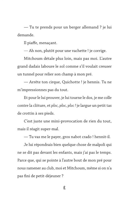 TARZAN, PONEY MECHANT, UN AMOUR DE COMPETE