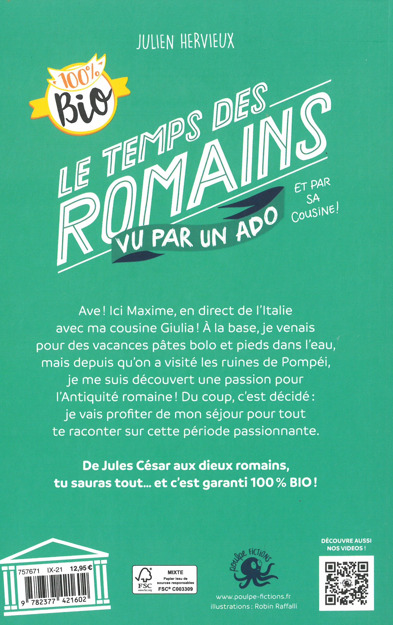 LE TEMPS DES ROMAINS VU PAR UN ADO