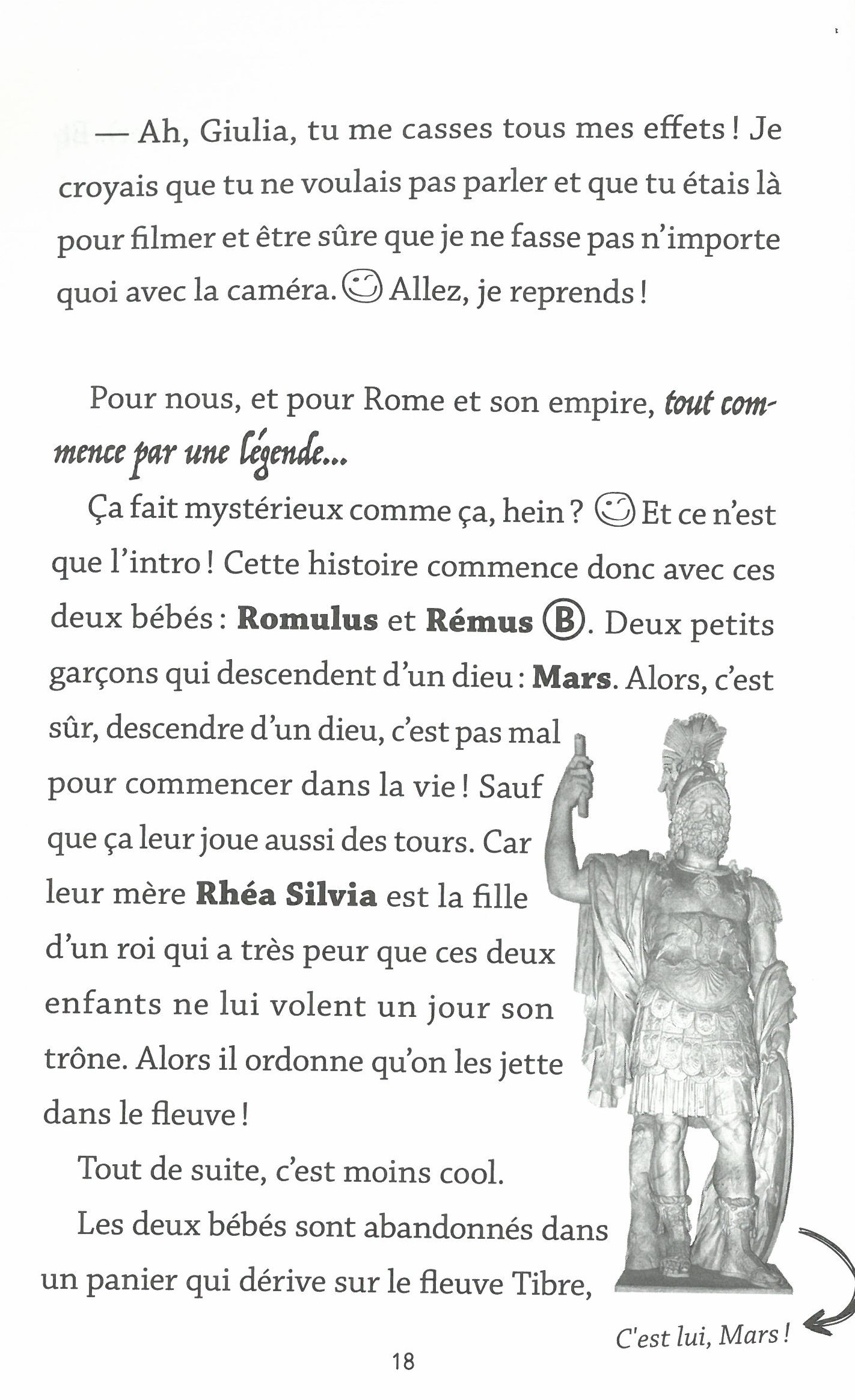 LE TEMPS DES ROMAINS VU PAR UN ADO