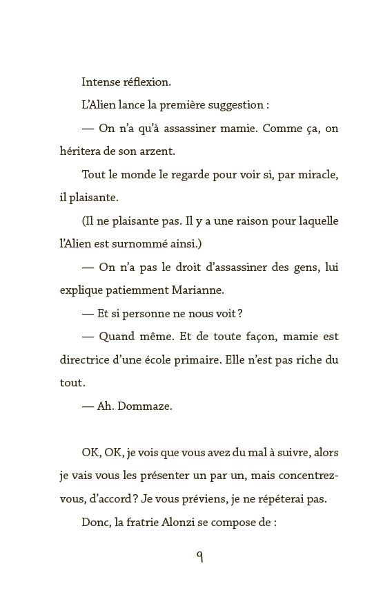 BOBARDS ET COMPAGNIE CHEZ LA FAMILLE ALONZI