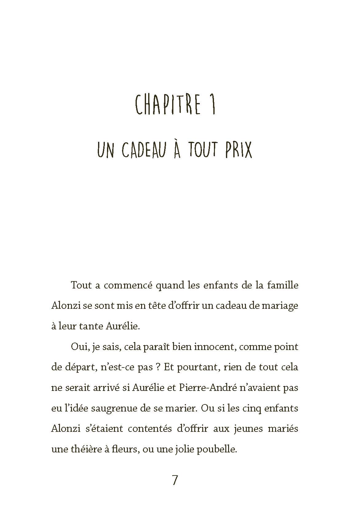 AMOUR ET COMPAGNIE CHEZ LA FAMILLE ALONZI
