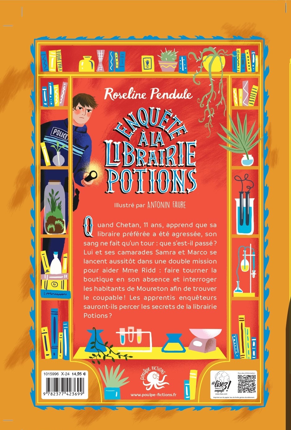 ENQUETE A LA LIBRAIRIE POTIONS