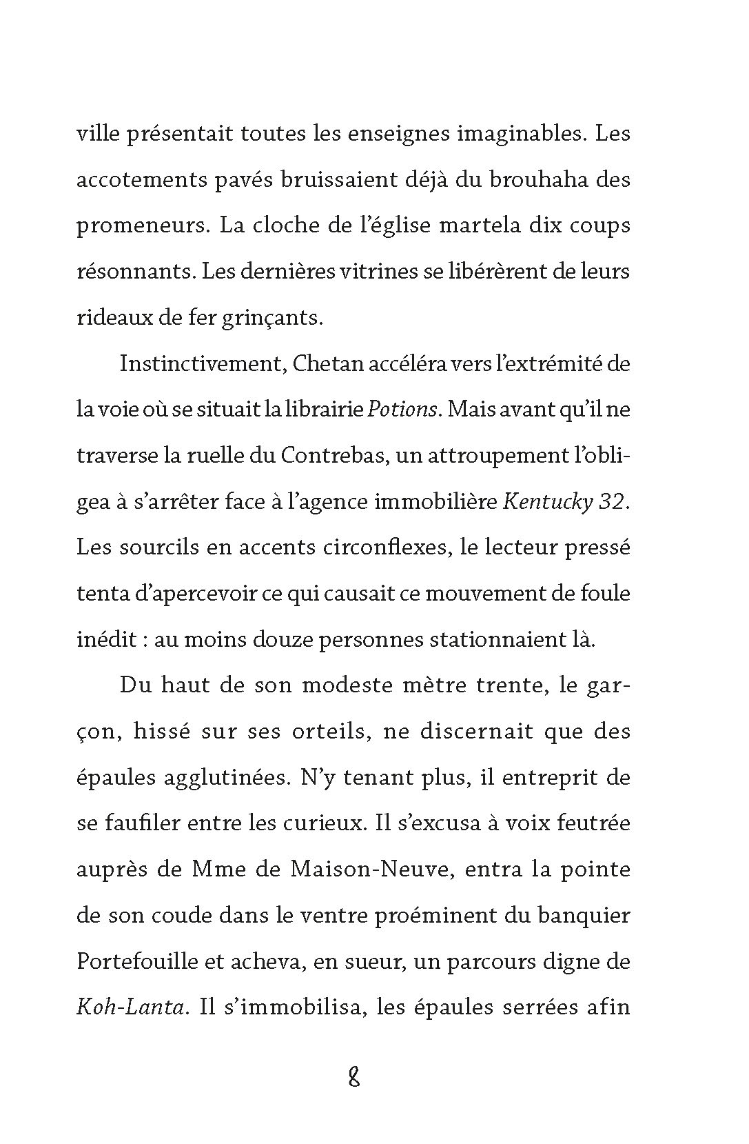 ENQUETE A LA LIBRAIRIE POTIONS