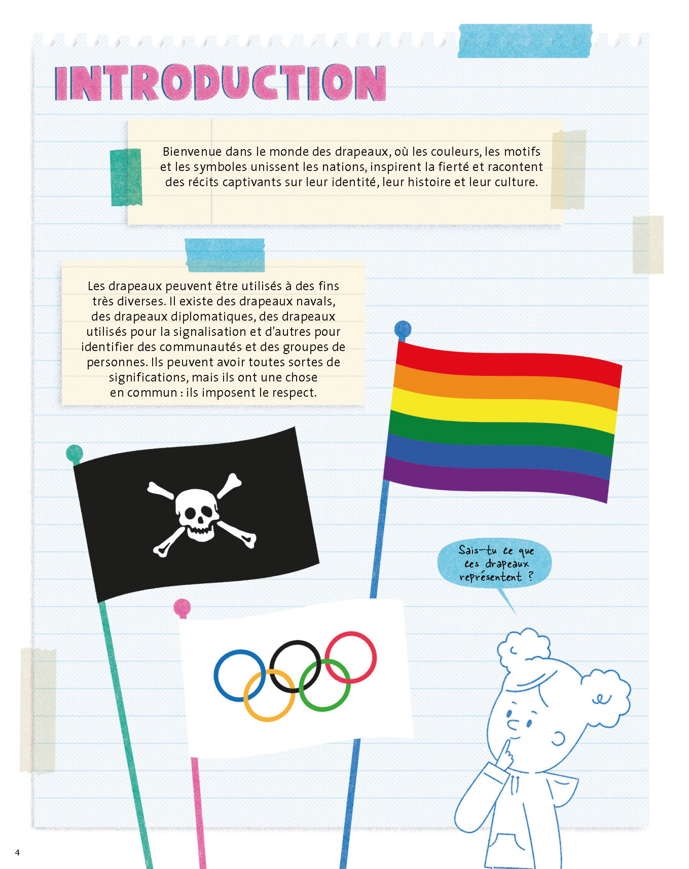 UN TOUR DU MONDE DES DRAPEAUX