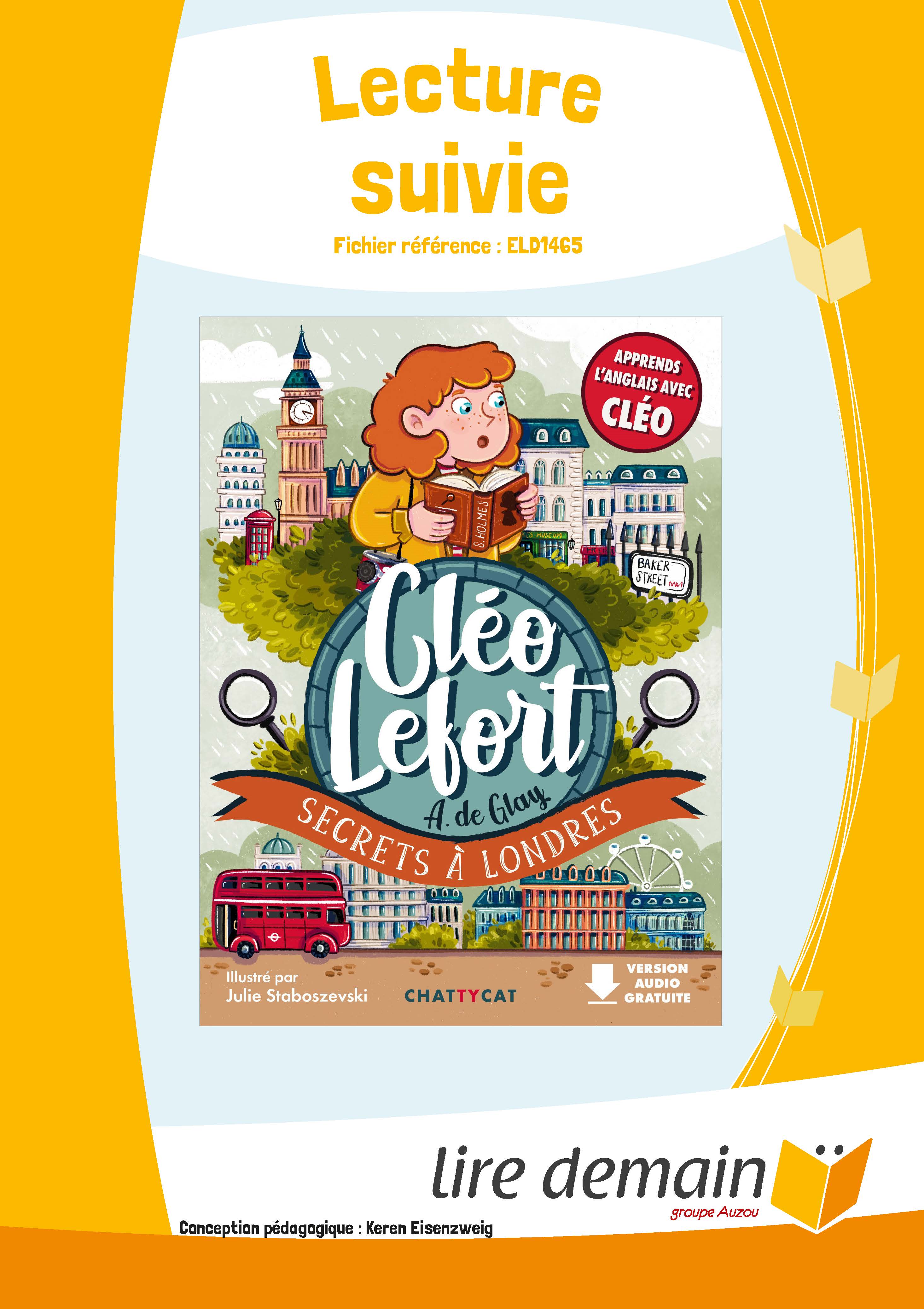 LECTURE SUIVIE - CLEO LEFORT : SECRETS A LONDRES (25 EX)