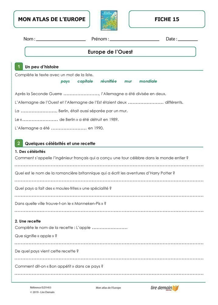 RALLYE DOC - MON ATLAS DE L