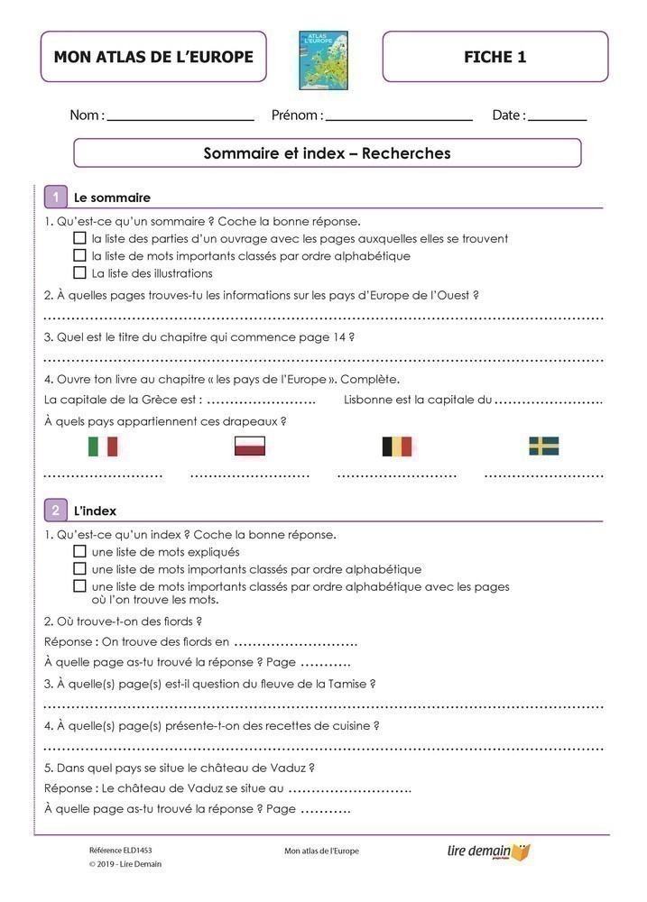 RALLYE DOC - MON ATLAS DE L