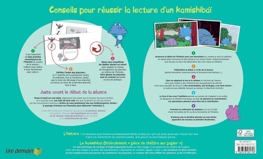 KAMISHIBAI TROP PETIT LOUP