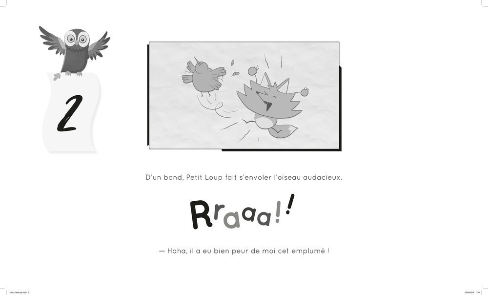 KAMISHIBAI TROP PETIT LOUP