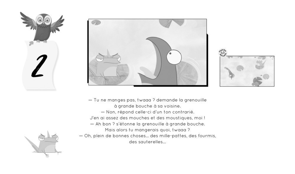 KAMISHIBAI LA PETITE GRENOUILLE A GRANDE BOUCHE