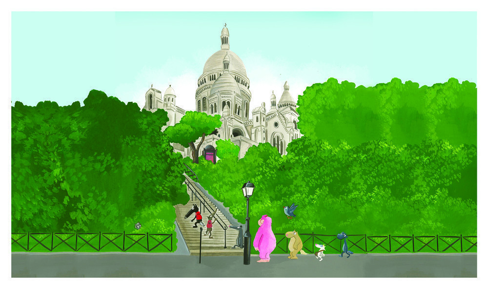 KAMISHIBAI LE LOUP QUI EXPLORAIT PARIS 