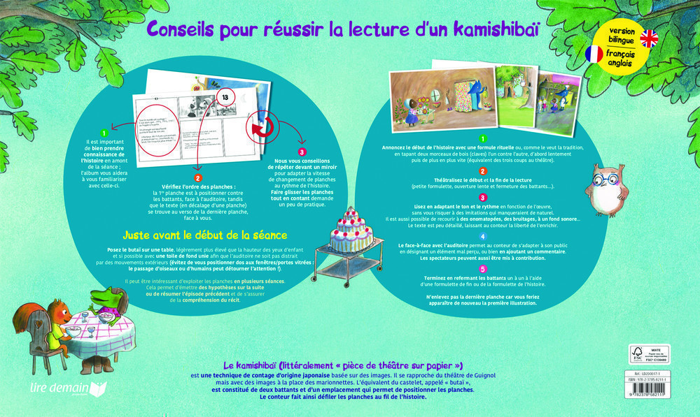 KAMISHIBAI PETITE TAUPE-LE RESTAURANT DES AMIS