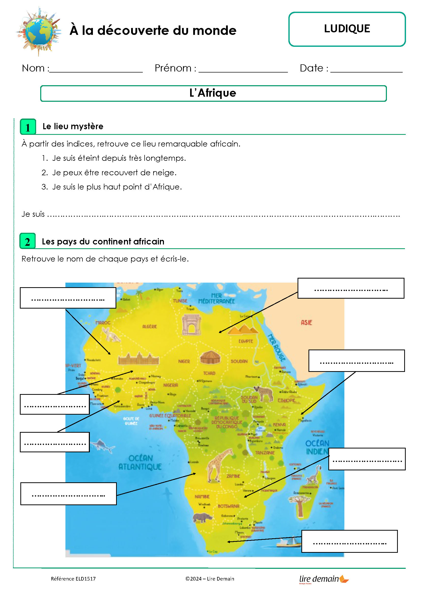 RALLYE DOC - MON PREMIER ATLAS (FICHIER SEUL)