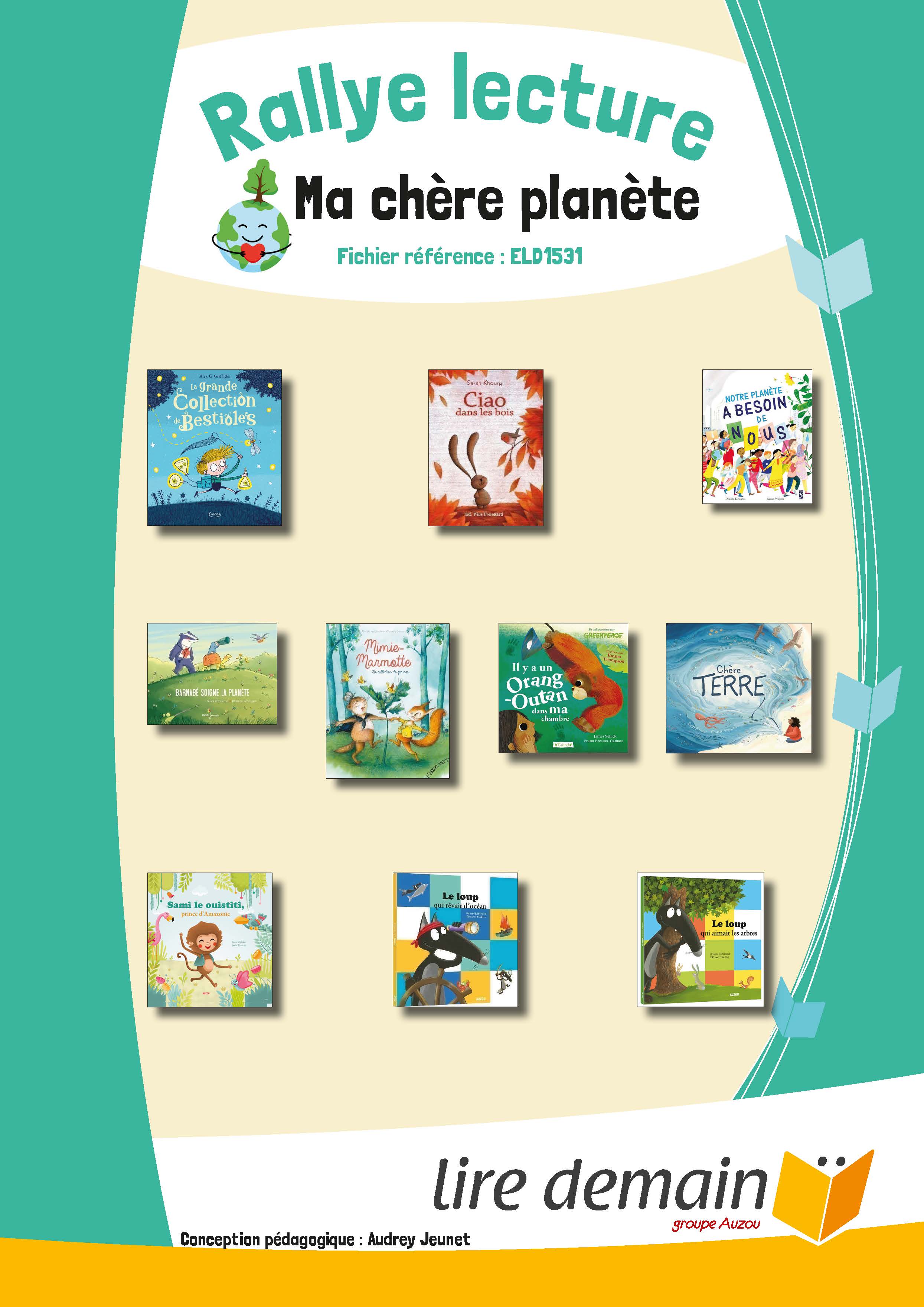RALLYE LECTURE - MA CHERE PLANETE (FICHIER SEUL)
