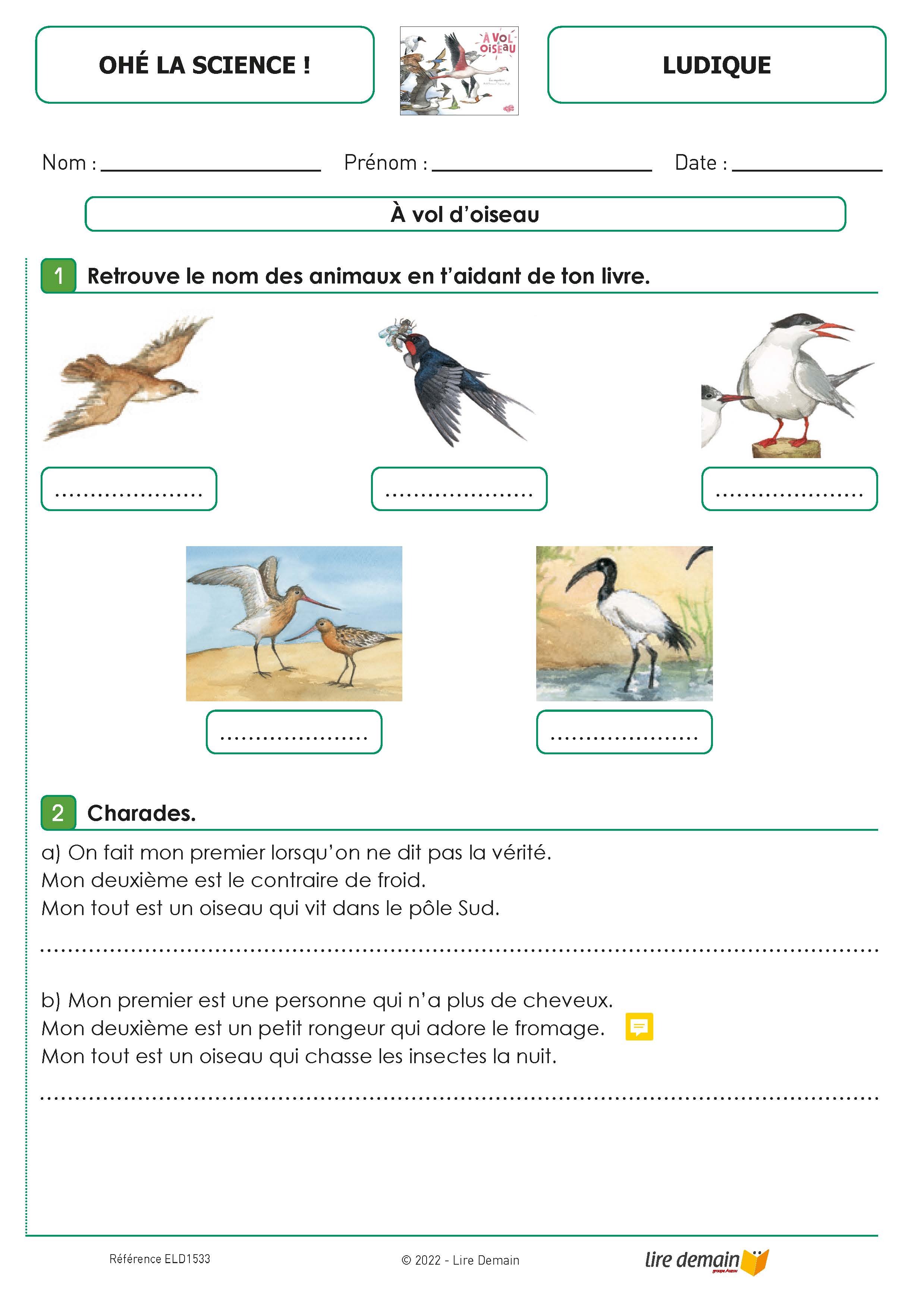 RALLYE DOC - OHE LA SCIENCE (FICHIER SEUL)